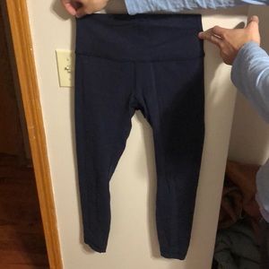 Lulu lemon cropped leggings